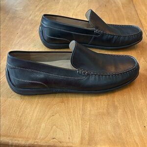 Ecco Men’s Moc 2.0 Classic Slip On Loafers in Black Size 46